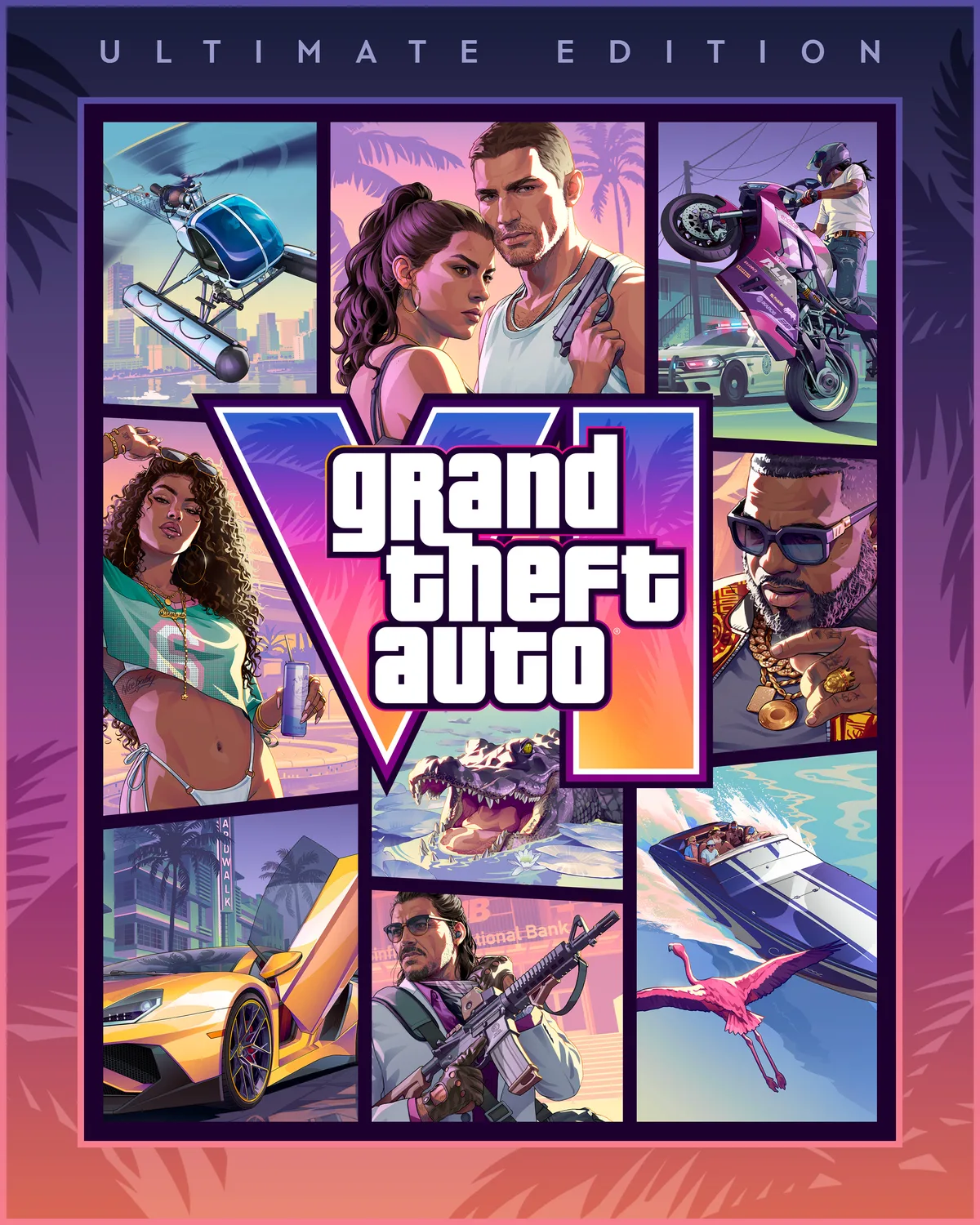 Grand Theft Auto VI Ultimate Edition key art